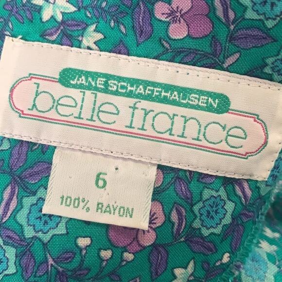 JANE SCHAFFHAUSEN MULTI LACE PRINT DRESS‎  6 - Picture 8 of 10